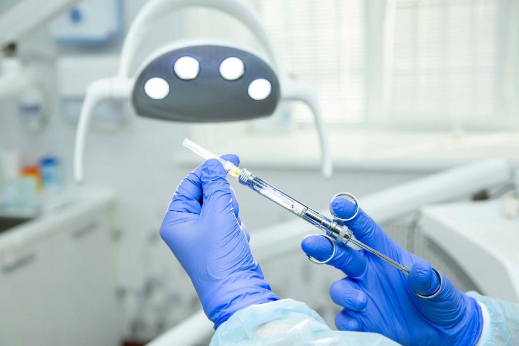 Anesthetic in dentistry